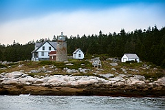 Whitehead Lighthouse Stone Tower in Midcoast Maine